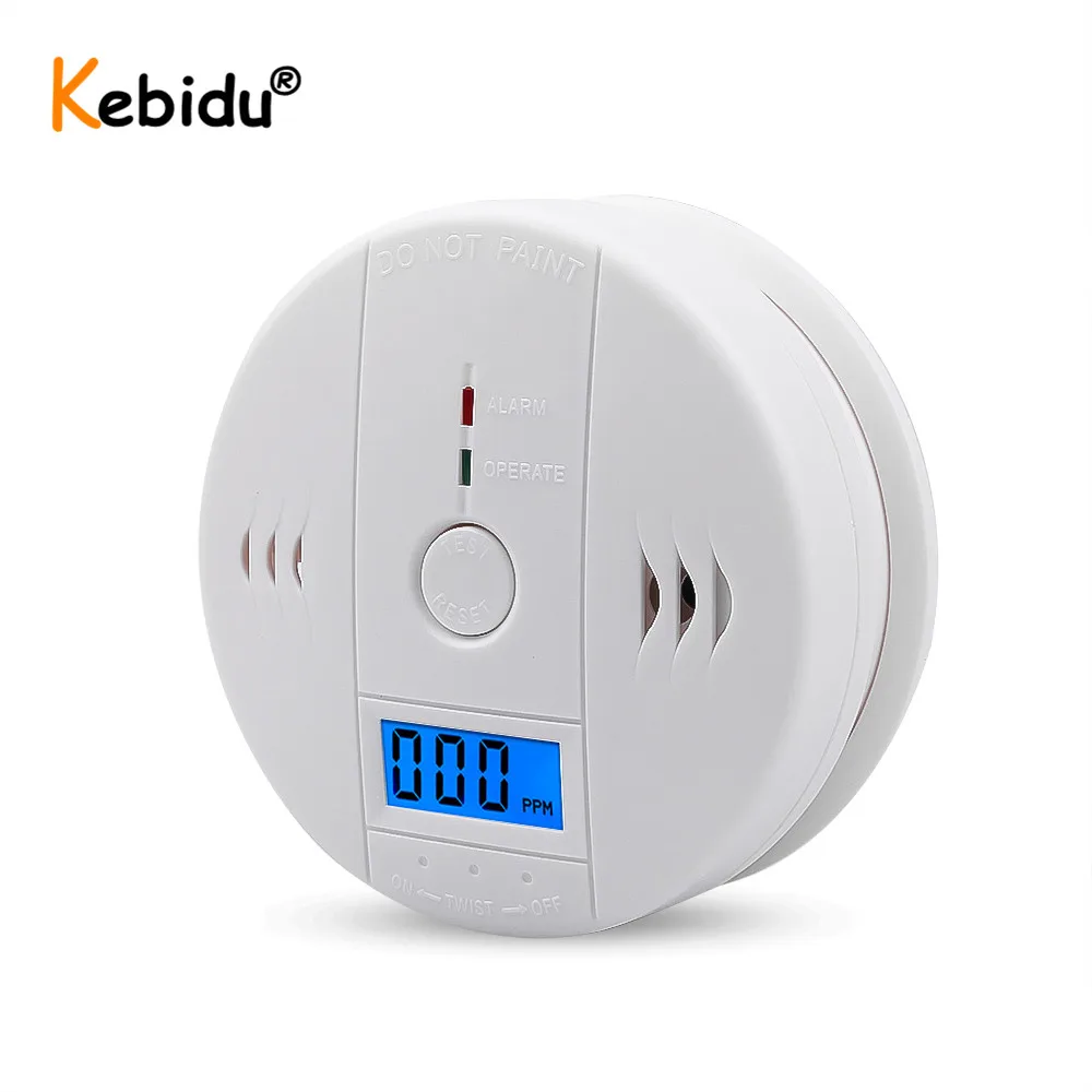 Датчик углекислого газа с ЖК-дисплеем независимый детектор аварийной