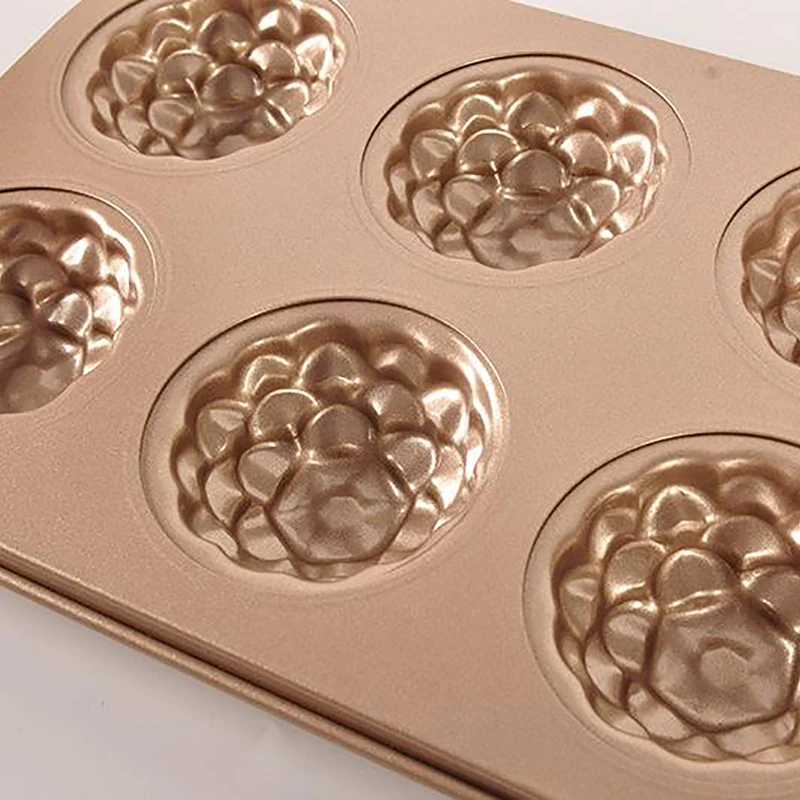 1 шт. пресс форма для торта мини антипригарное покрытие 6 Полость в форме