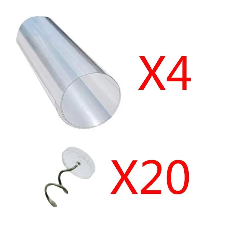 

4pcs Cat Scratch Guard Mat Pet Kitten Cat Scratching Post Furniture Sofa Seat Protector with Pins