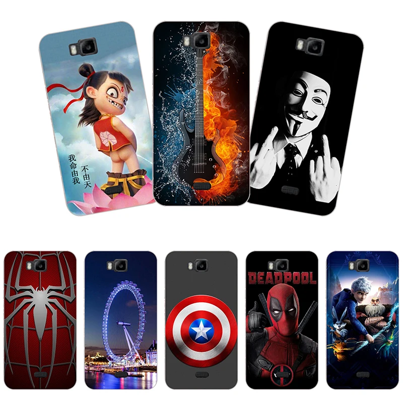 Чехол для huawei Ascend Y541 Y 541 Мягкий силиконовый чехол на заднюю панель Honor Bee Y5C Y541-u02