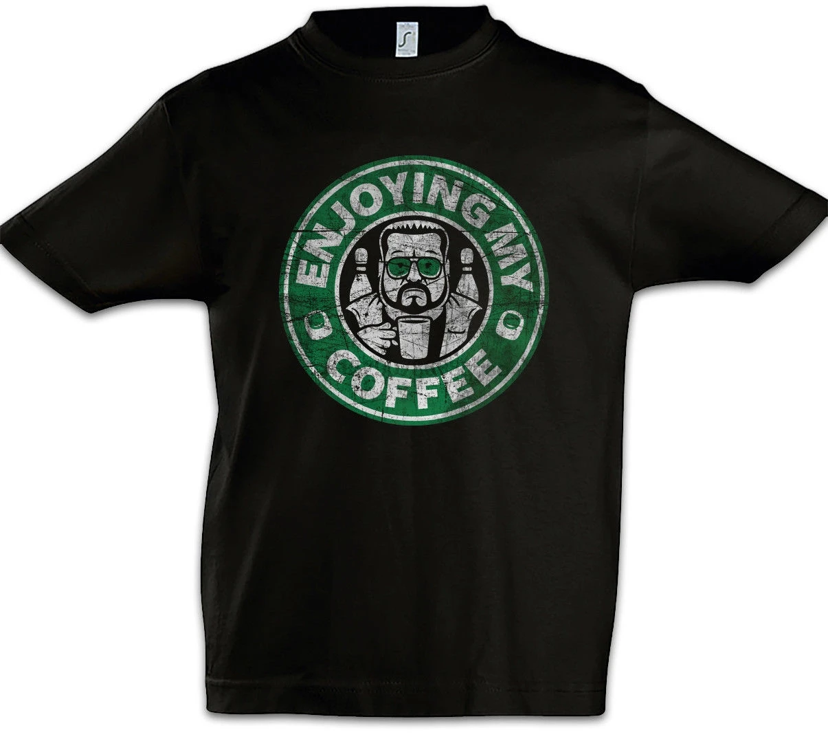 Walter Sobchak coffee/детская футболка для мальчиков забавная Футболка с принтом Big The Dude