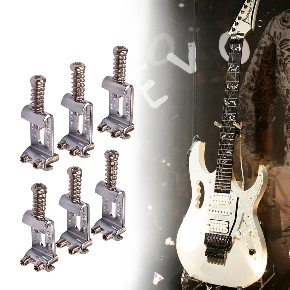 Седло для электрической гитары Stratocaster 6 роликов вибромост Тяговая струна