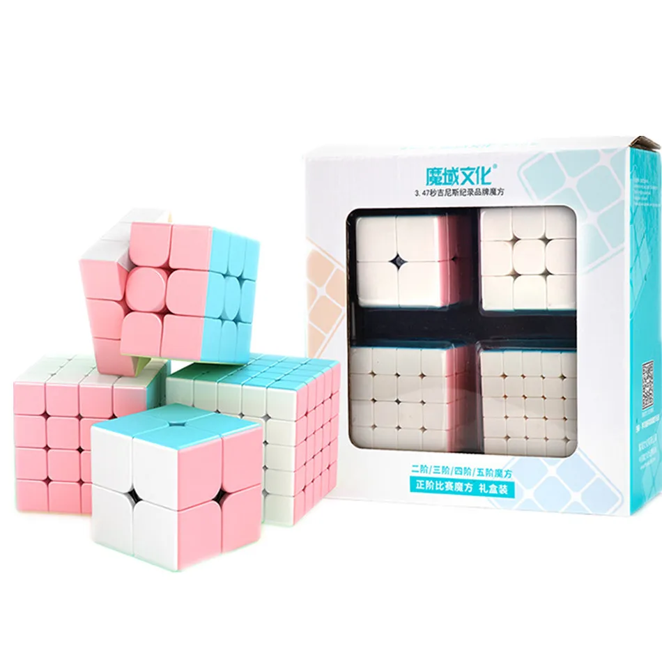 

MoYu 2x2x2 3x3x3 4x4x4 5x5x5 magic cube Gift Box meilong 2x2 3x3 4x4 5x5 Speed Cube Set Puzzle Cubo Magico For Children Kid Gift