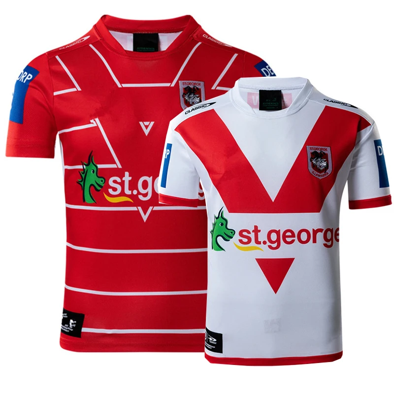 

St GeorgeI llawarra Dragons 2018-2021Rugby Jersey 1979Retro Jersey