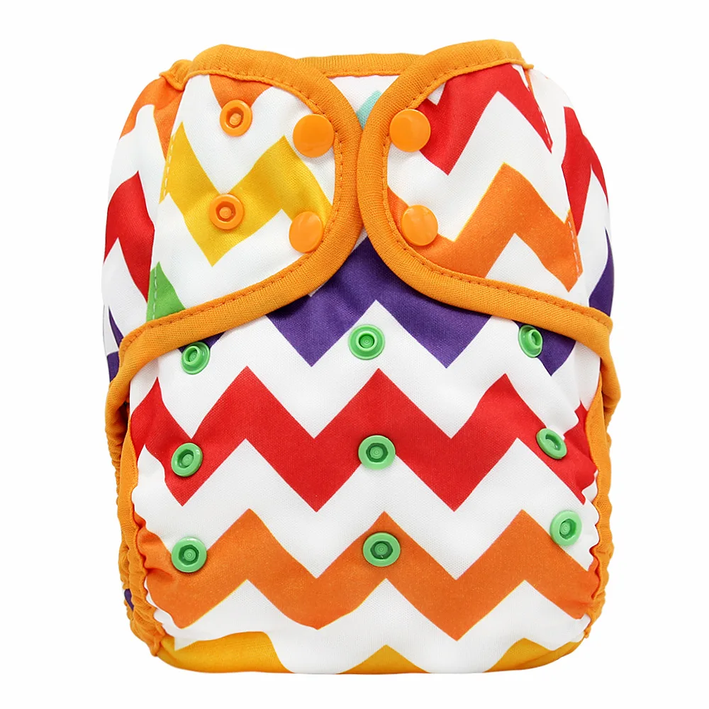 50 шт./лот 2020 Новый одноразмерный тканевый чехол для детских подгузников с двойной