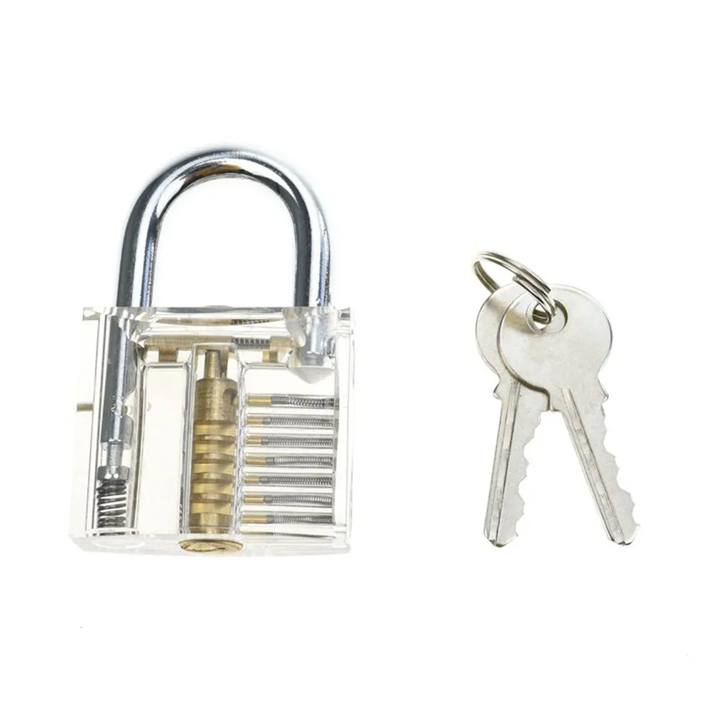 3pcs Practice Lock Clear Set Locksmith Training Transparent locks (007) | Обустройство дома