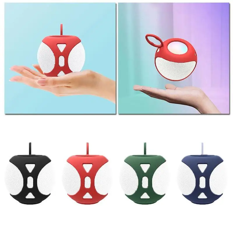 

Silicone Protective Cover Case Anti-Fingerprint Storage Bag Protective Sleeve for HomePod mini Speaker Accessories