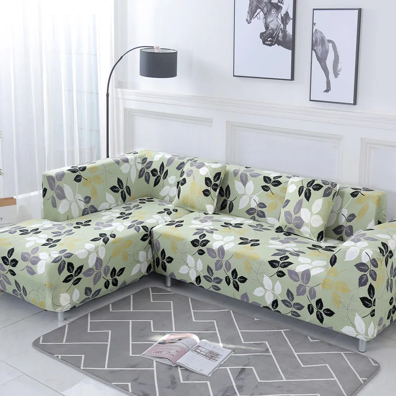 1/2piece Sofa Cover Elastic Couch for Living Room Please Order 2Pieces if is L-shaped Corner Chaise Longue | Дом и сад