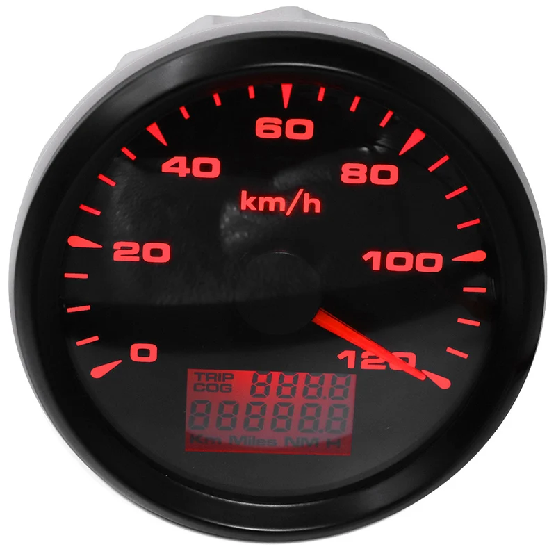 Датчик скорости GPS с подсветкой 7 цветов 120 км/ч 200 измеритель для лодок