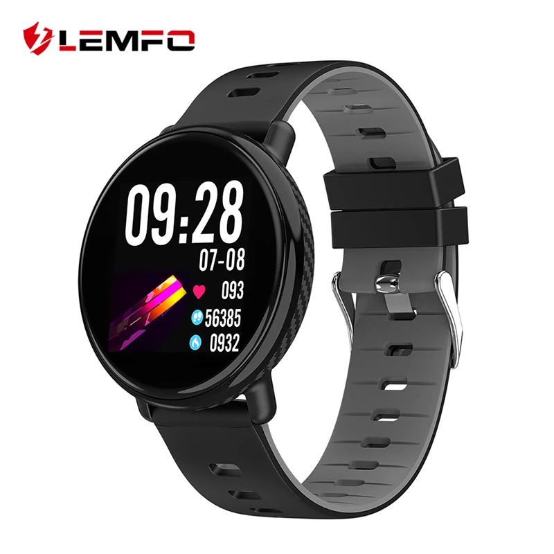 LEMFO K1 2.5D Full HD 3D UI сенсорный экран Смарт часы IP68 водонепроницаемый монитор