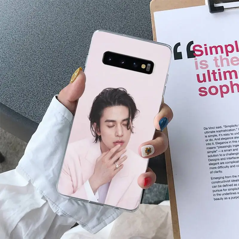 

YNDFCNB Lee Dong Wook Phone Case For Samsung Galaxy s5 S6 S7 edge plus S8 S9 S10plus S10E Soft Silicone Case Fundas
