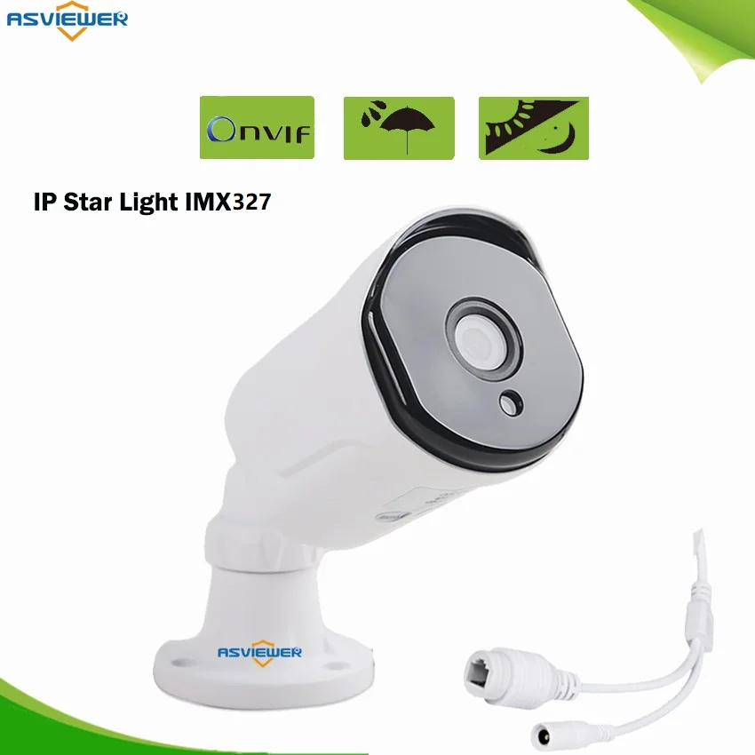 H.265/H.264 2MP/1080P True WDR Star light Camera HI3516D + IMX327 сенсор 2 шт. массив наружная