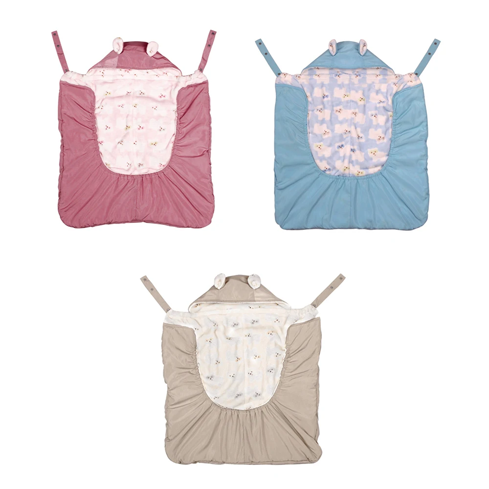 

Baby Warm Strap Coat Sleeve Cloak Cloak Baby Backpack Strap Wrap Shawl Cover for Autumn Winter Waterproo