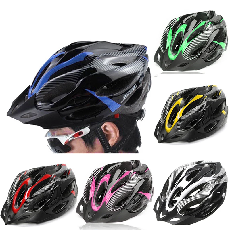 

Brand New Bicycle Helmets Matte Black Men Women Bike Helmet Mountain Road Bike Integrally Molded Cycling Helmets 6 Colors