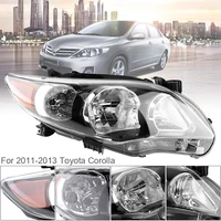 waterproof durable right side headlight for 2011 2013 toyota corolla base ce le
