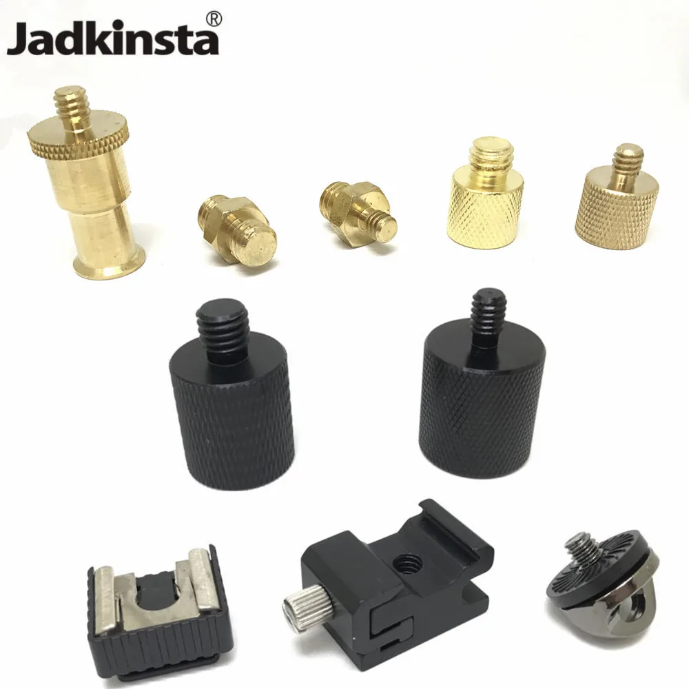 Jadkinsta 1/4 &quotдо 3/8&quot 5/8 1/4&quot Папа к женскому Горячий башмак резьба Винтовой Адаптер