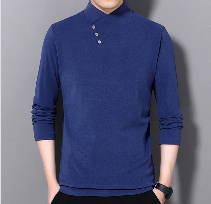 

Men's fashion casual long sleeve T-shirt B164