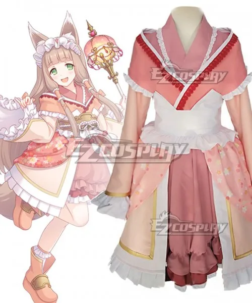 

Princess Connect! Re:Dive Maho Himemiya Kimono Dress Adult Girls Party Dress Suit Halloween Suit Cosplay Costume E001
