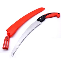 300mm u shaped handsaw sharp pruning shear reciprocating waist saw cutter for garden fruit trees woodworking trimming tool