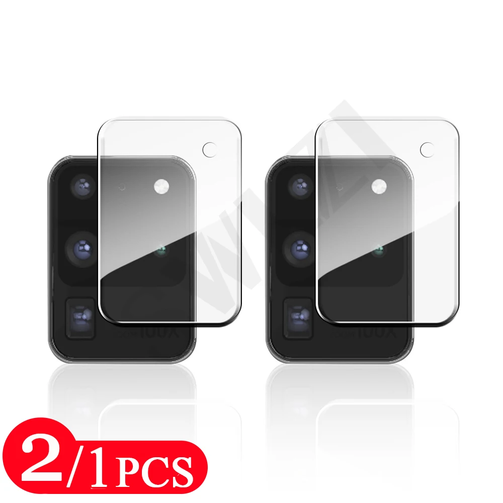 

2/1Pcs protector Camera for Samsung Galaxy s8 S9 S10 5G Lite S10E S20 FE S21 Uitra plus Camera Lens Film Screen Protector Glass