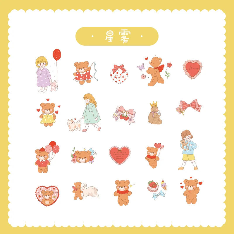 

40 шт. наклеек Alideco Ode to Spring