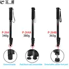 Портативный монопод компактный легкий алюминиевый штатив для камеры селфи палка Выдвижная 1,5 м для DSLR видео смартфон шаровая Головка видеоблог