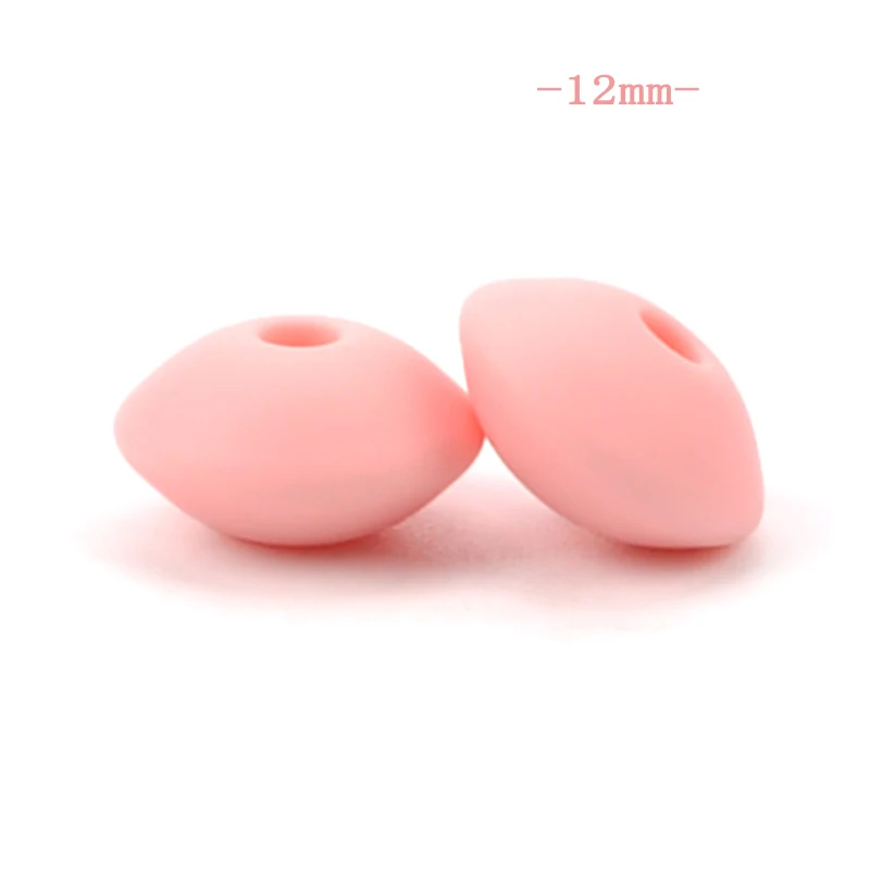 12mm rose quartz LOFCA 12/15 мм Силиконовые чечевицы бусины 10 шт./лот детский Прорезыватель для зубов игрушки, не содержащие БИСФЕНОЛ по уходу за ребенком Силиконовый Сделай Сам грызунок Цепочки и ожерелья ювелирных изделий - Цвет: 12mm rose quartz