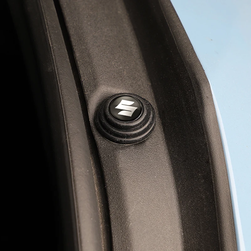 4 шт. ПВХ дверей автомобилей амортизирующей прокладкой Стикеры для Suzuki Jimny