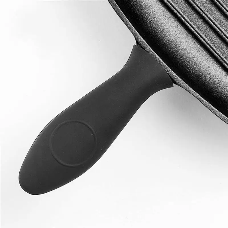 2 шт. кухонные принадлежности утолщенный силиконовый держатель ручки сковорода