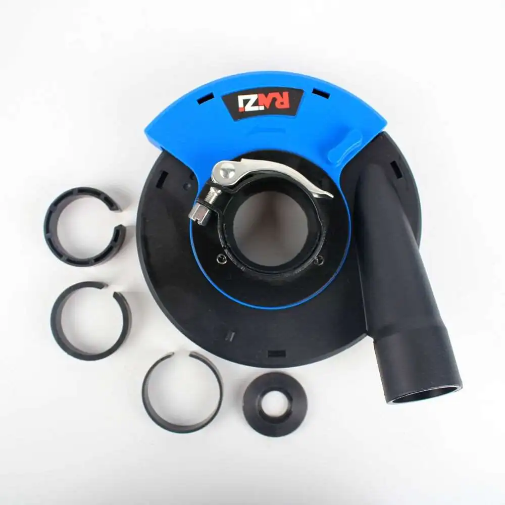 5 in Dust Shroud 125/180 мм Угловая шлифовальная машина Пылезащитный кожух для сбора пыли из бетонного камня универсальный шлифовальный станок пылезащитный кожух - Цвет: 5 in Dust Shroud