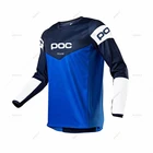 2021 мужские Горные Джерси команды POC горный велосипед MTB рубашки для внедорожника DH мотоцикла Джерси Мотокросс спортивная одежда FXR велосипед