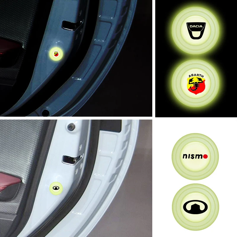 

Luminous Car Door Shock Sticker Absorber Soundproof Buffer Protect for Audis B8 A1 A3 A4 B5 B6 B7 A5 A6 Q5 C5 C6 C7 A7 D3 D4 Q3