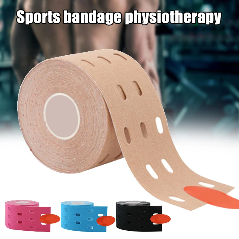 

Newly Kinesiology Muscles Tape Sports Care Elastic Hollow Breathable Sport Tape S66