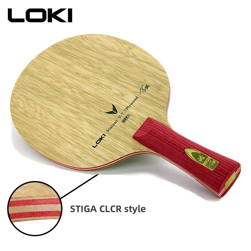 LOKI V7 CLCR лезвие для настольного тенниса 7 игроков деревянная профессиональная