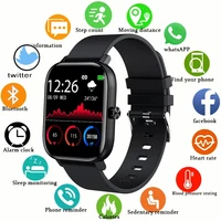 lige new men smart watch wristband men women sport clock heart rate monitor sleep monitor bluetooth call smartwatch for phone