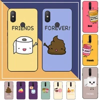 yinuoda best friends forever cartoon bff phone case for redmi note 8 7 9 4 6 pro max t x 5a 3 10 lite pro