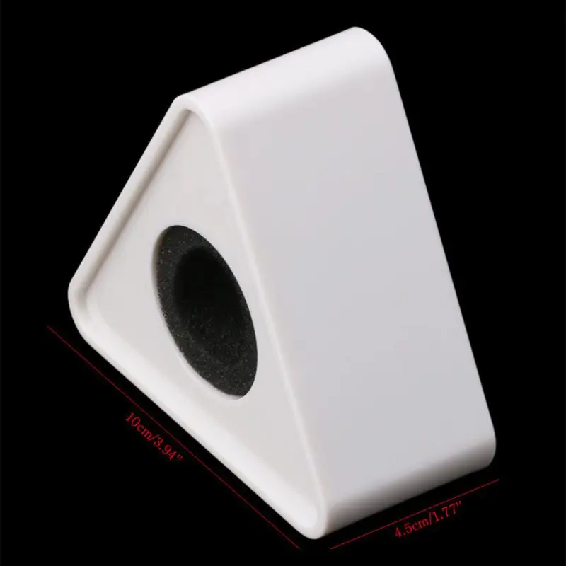 

C5AE Black Hole Triangular Mic Microphone TV Interview Logo Flag Station DIY