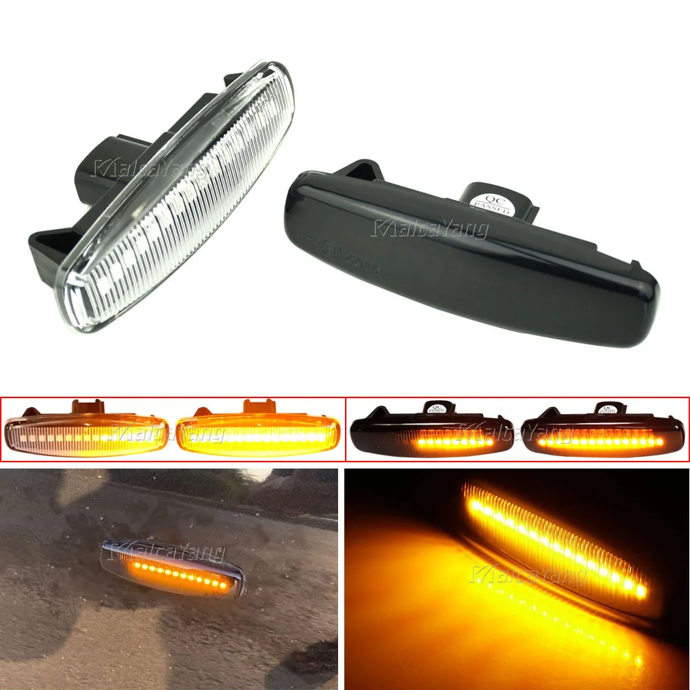 Динамический боковой маркер последовасветильник индикатор для Infiniti EX25 EX35 EX37 FX35