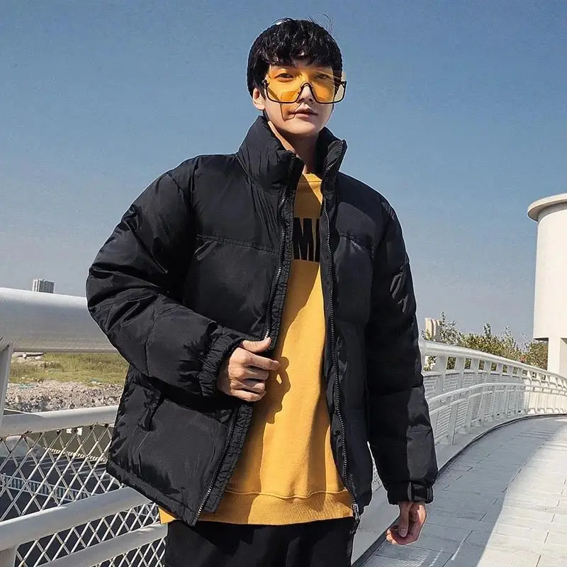 

Парные хлопковые пальто VIP разных цветов, зимние северные парки, повседневные теплые пуховые куртки с воротником-стойкой, мужские/женские т...