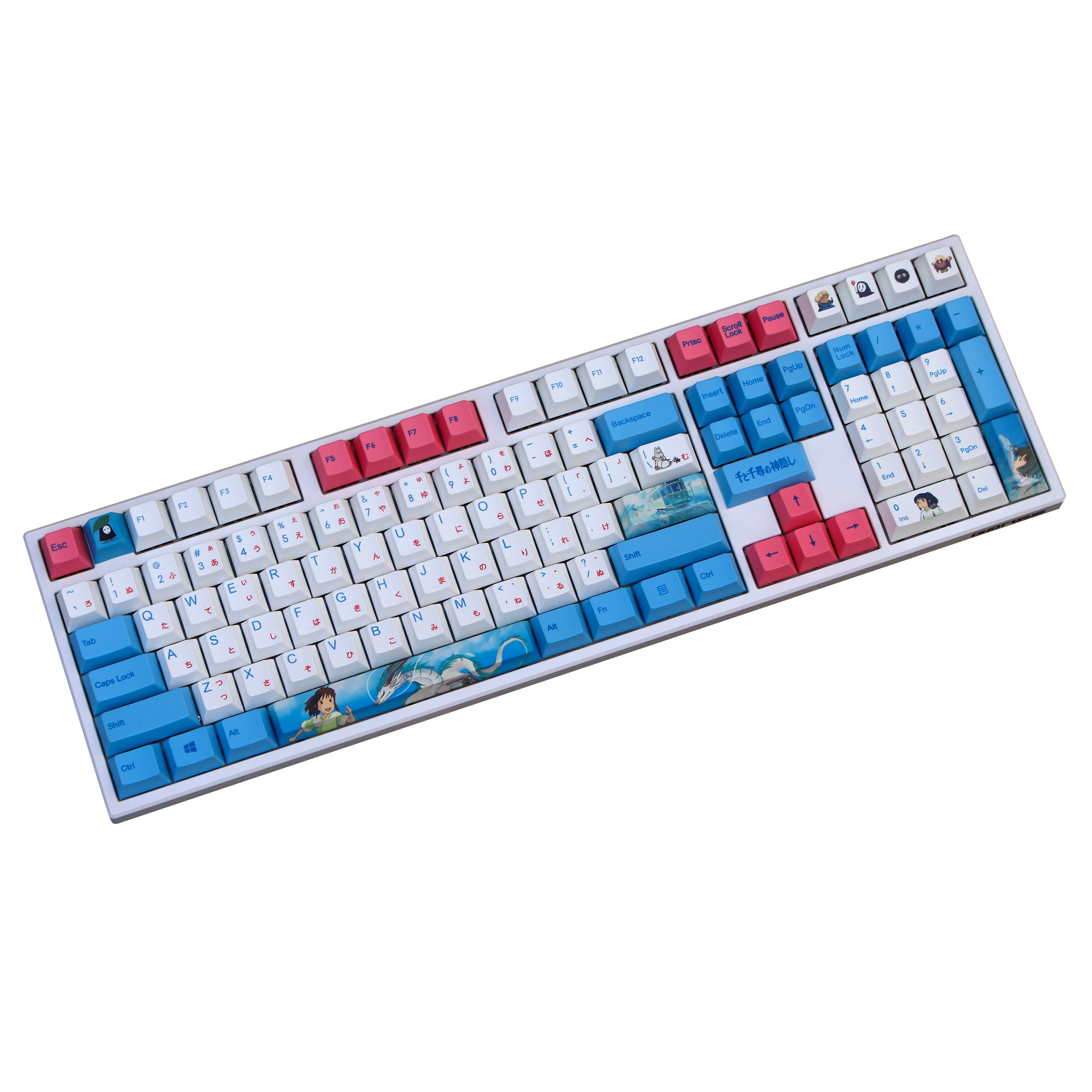 Механическая клавиатура MP Spirited Away Keycap 108/133 клавиш|Клавиатуры| |