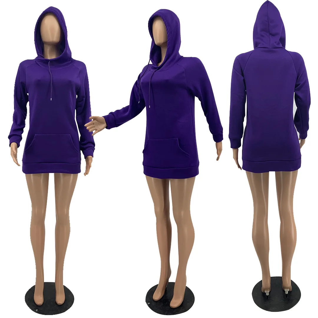 

Hoodies Oversized Winter Solid Long Sleeve Sweatshirt Casual Think Warm Fashion Streetwear Women's Outfits 2020 Dropshipping