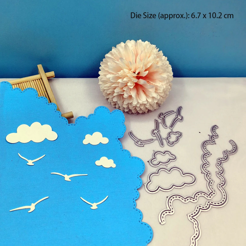 Металлические Вырубные штампы Sky скрапбукинг фотобумага для творчества | Дом и