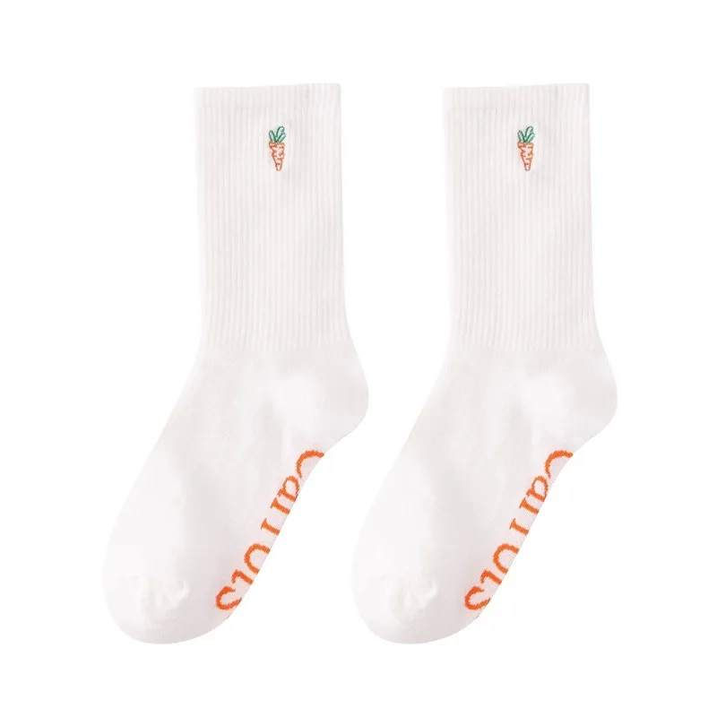 

Women Socks Cotton Striped Cartoon Sock Woman Colorful Unisex High Funny Novelty Ladies Sox Spring Autumn Female Trendy Sokken