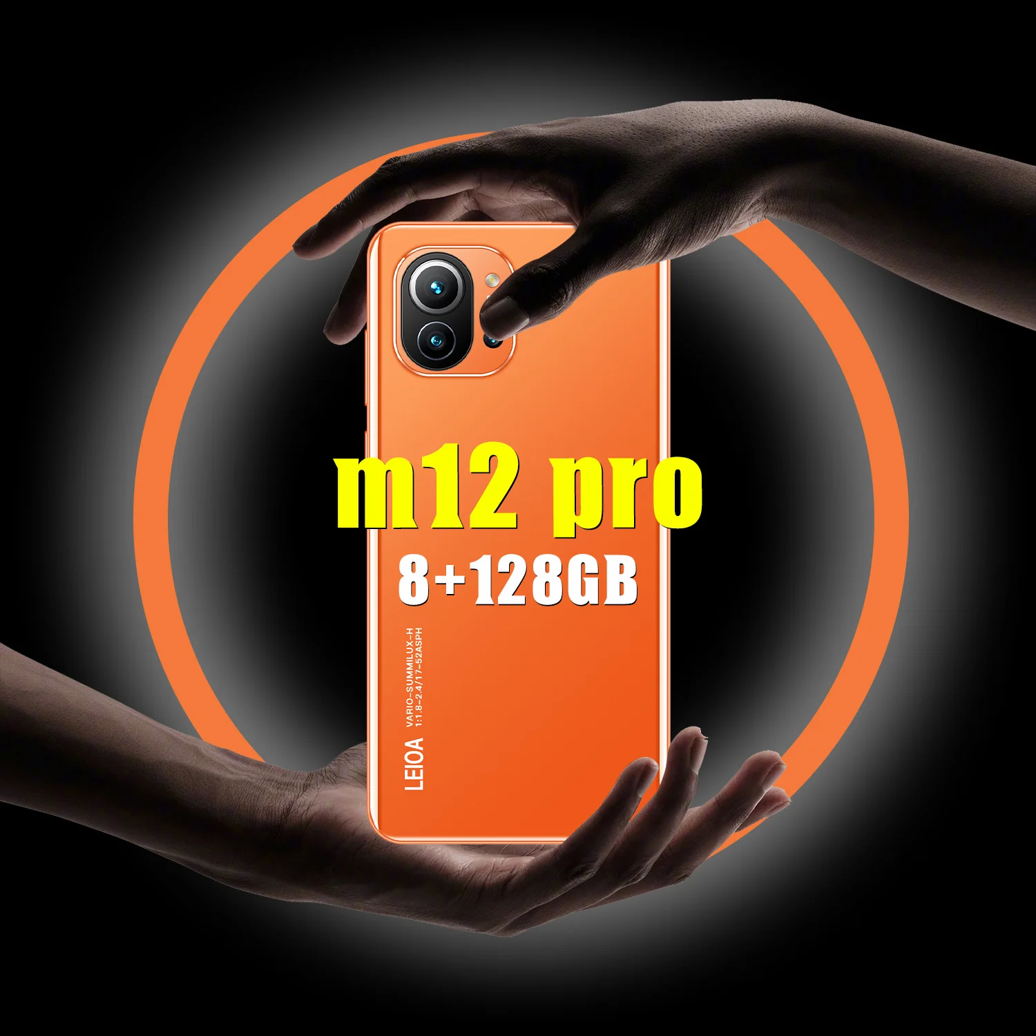 

M12 Pro 6.1 Inch 4800mAh 10 Core 24+48MP Fingerprint Unlock Andriod 10.0 Mobile Phone 8+128GB Dual SIM Smartphones MTK6595