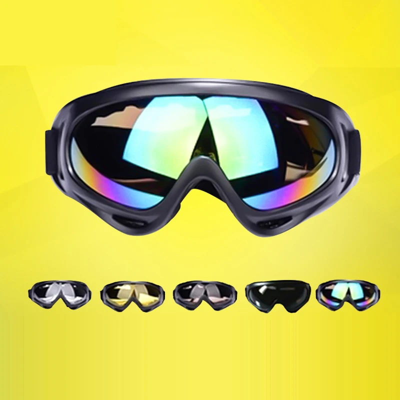 1pcs Winter Windproof Skiing Glasses Goggles Outdoor Sports Ski Dustproof Moto Cycling Sunglasses | Спорт и развлечения