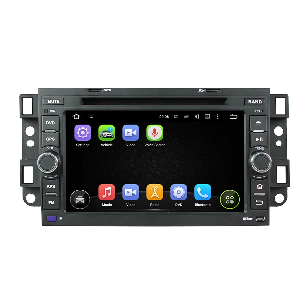 7 &quot2 Din 8 Core Android 9 0 автомобилей Радио для Chevrolet Aveo 2004 2011 Epica автомобильный