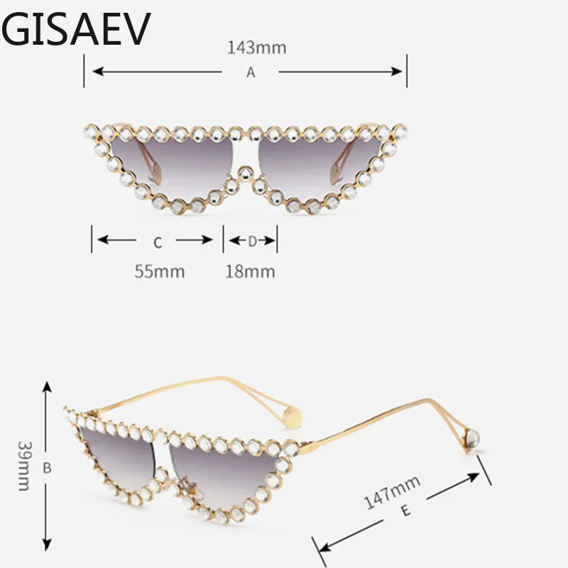 

Driving Glasses Woman Crystal Diamond Rhinestone Cat Glasses Fashion Vintage Small Frame Cat Eye Sunglasses Night Goggles