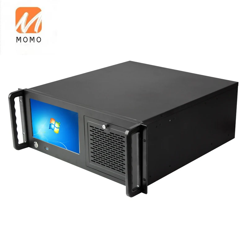 

19" Industrial Server Cases 4U 19 Inch Rack Mount Server Chassis with LCD