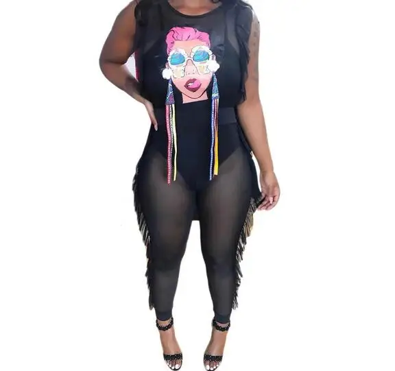 Jumpsuits Romper Women Overall Sexy Mess bodycon tunic Jumpsuit for party Vintage Wide Leg Pant body femme 2019 DW504 | Женская одежда