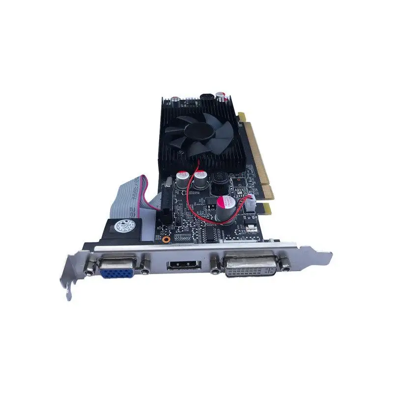 1pc Geforce Chipset Super Video Card GT610 1GB DDR2 Graphics Card 1 GB 64bit Placa Graphics for PC and LP Case